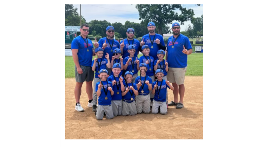 2024 Minor league coach pitch County Champs