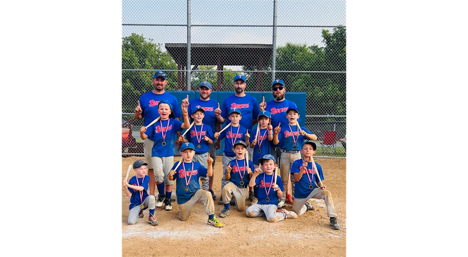 2025 Coach Pitch County Champions-Rangers